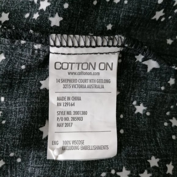 Cotton On Women's Black Open Front Cardigan Size XS - Picture 6 of 6